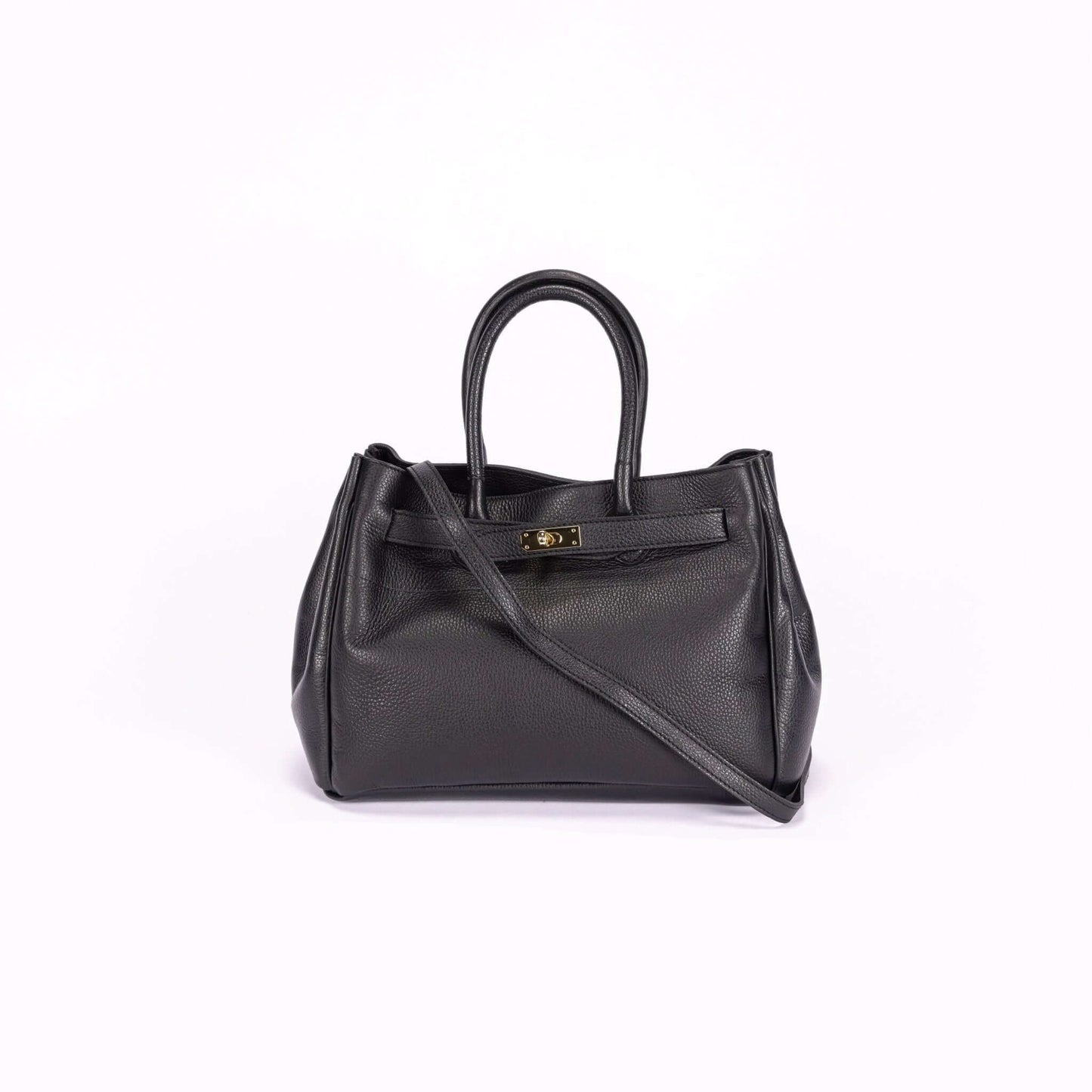 Vichy Italian Leather Tote - Dally Italian Leather Fashion