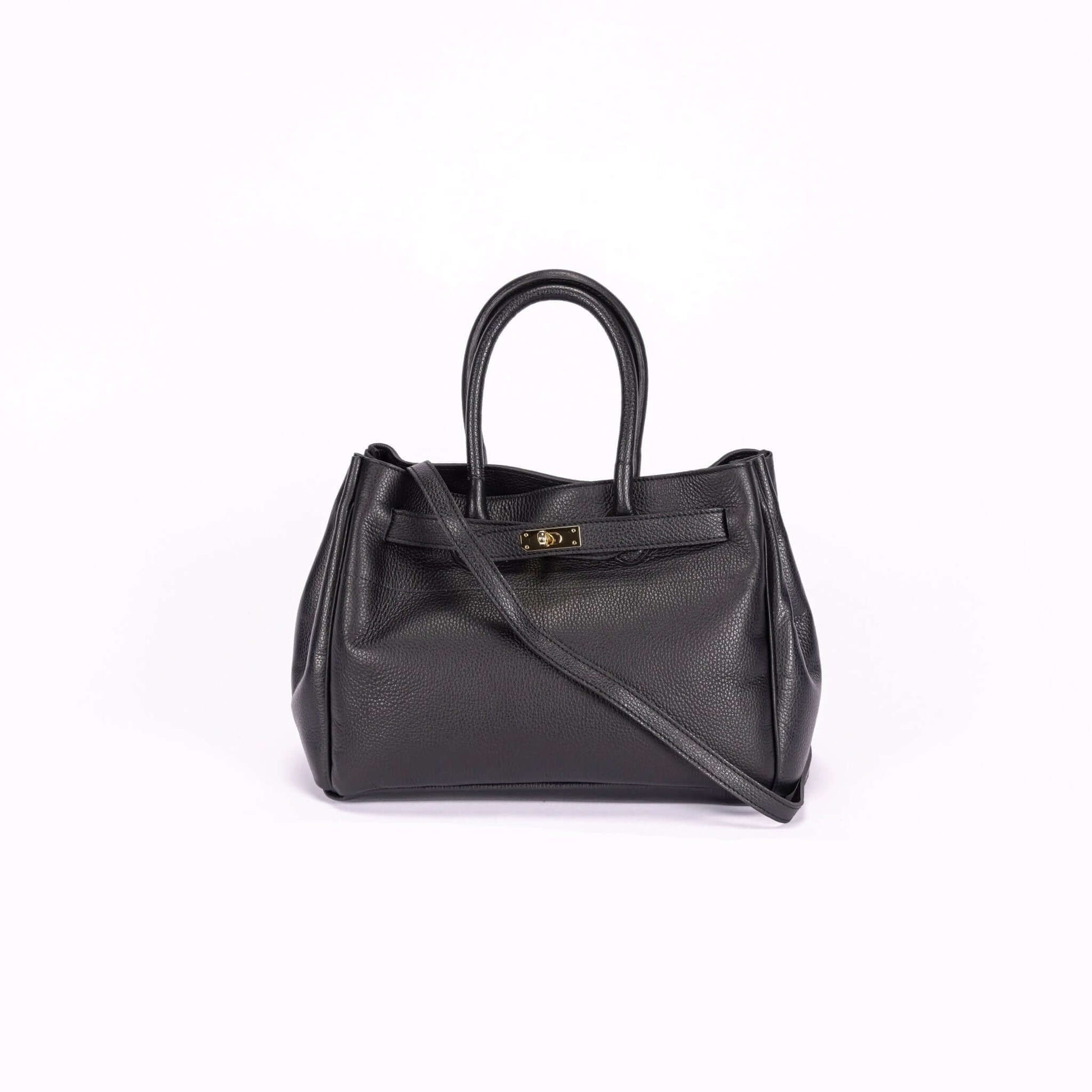 Vichy Italian Leather Tote - Dally Italian Leather Fashion