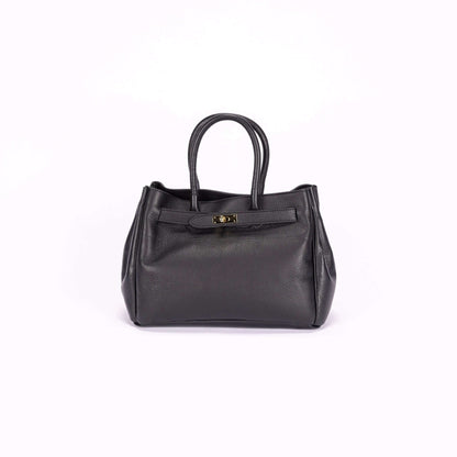 Vichy Italian Leather Tote - Dally Italian Leather Fashion